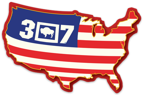 307 Nation Decal