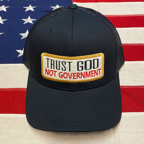 Trust God - Not Goverment Hat