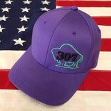 307 Buffalo Logo Flexfit Hats