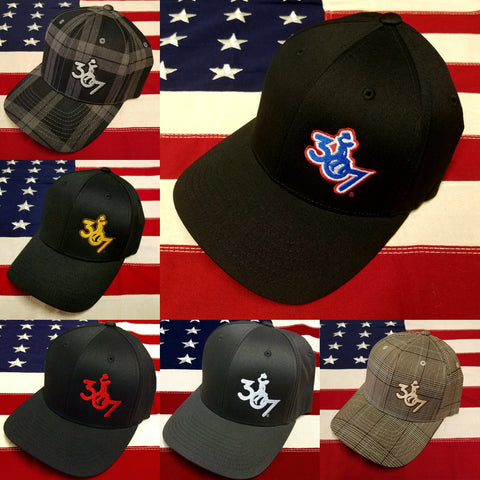 307 Lone Rider Flexfit Hats