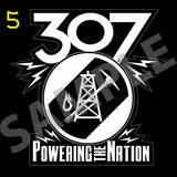 307 Powering The Nation Decal