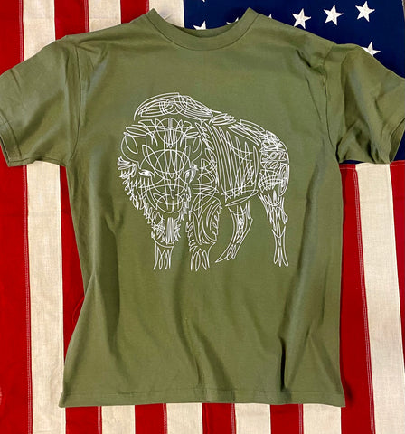 307 Pinstriped Buffalo T-Shirt