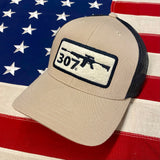 307 AR Rifle Patch Logo Hat