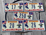 307's "Wyomerican" Limited Edition America's 250th Wyoming Souvenir License Plate (Sold Out… )
