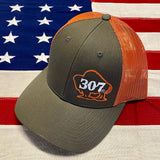 307 Buffalo Mesh Back Hats