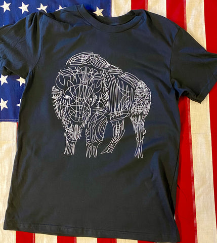 307 Pinstriped Buffalo T-Shirt