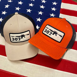 307 AR Rifle Patch Logo Hat