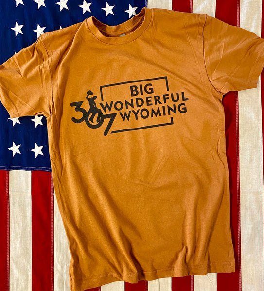 307 Big Wonderful Wyo Mudflap T-Shirt