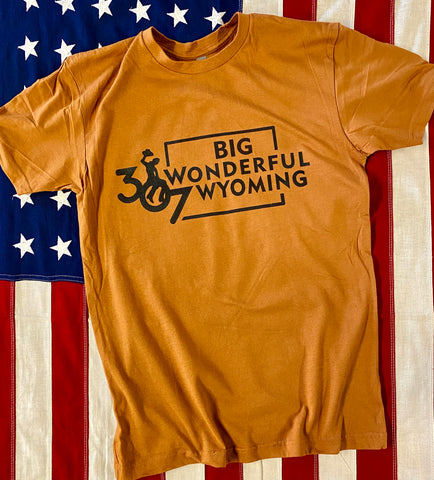 307 Big Wonderful Wyo Mudflap T-Shirt