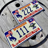 307's "Wyomerican" America's 250th Wyoming Souvenir License Plate Final Batch