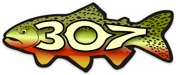 307 Cutthroat Trout Decal