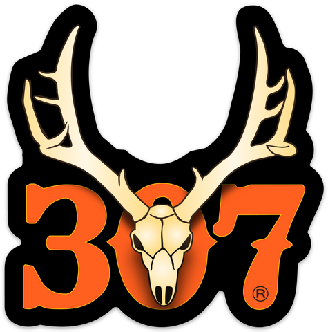 307 Deer Skull Original Decal