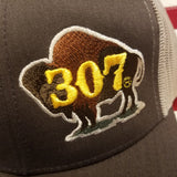 307 Painted Buffalo Logo Hat
