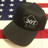 307 Buffalo Logo Flexfit Hats