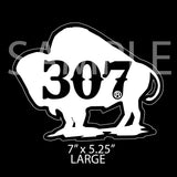 307 Buffalo Decals