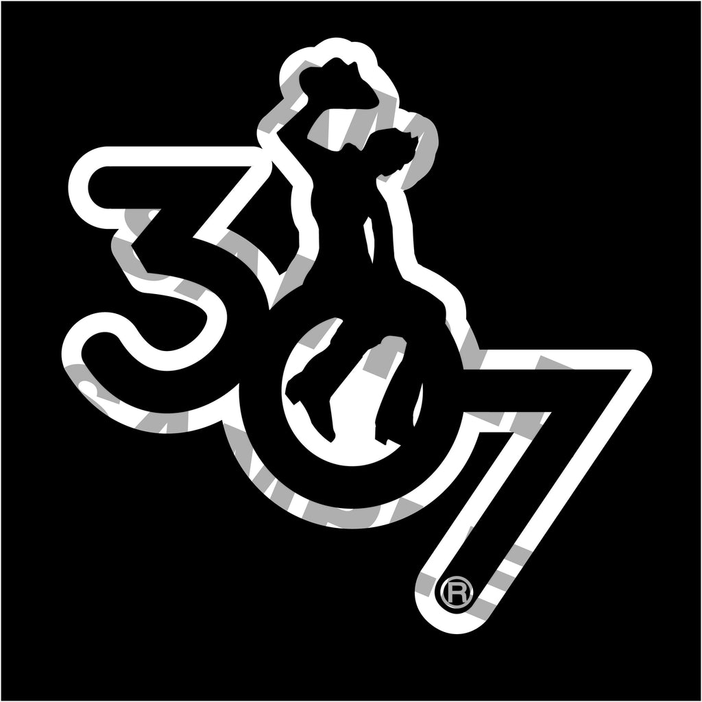 307 Lone Rider Decal – 307 Wyoming