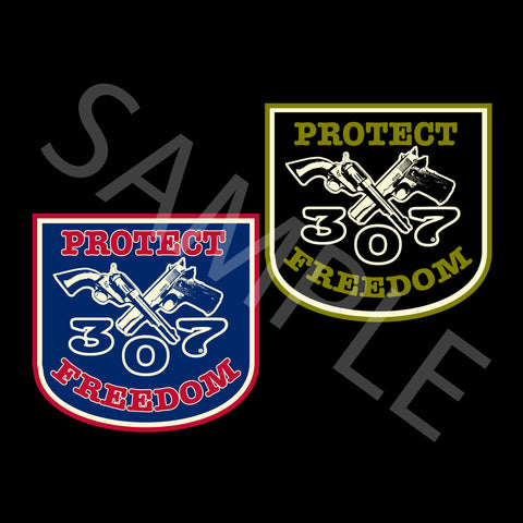 307 Protect Freedom Decals